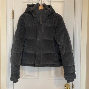 Aritzia Super Puff Shorty in Elegant Charcoal | Size S